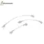 Cheenm 20 Cái / lốc Dây Thép Dây Có Xoay Phụ Kiện Câu Cá Dây Xích 15CM 20CM 30CM VN