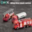 GHX 1 Cái Đồ Chơi Trẻ Em Hợp Kim Lửa Tru 1: 32 Mô Phỏng Cứu Hỏa Diecast Cứu Hộ Xe Cứu Hỏa Thang Kỹ Thuật Xe Mô Hình Quà Tặng Sinh Nhật VN