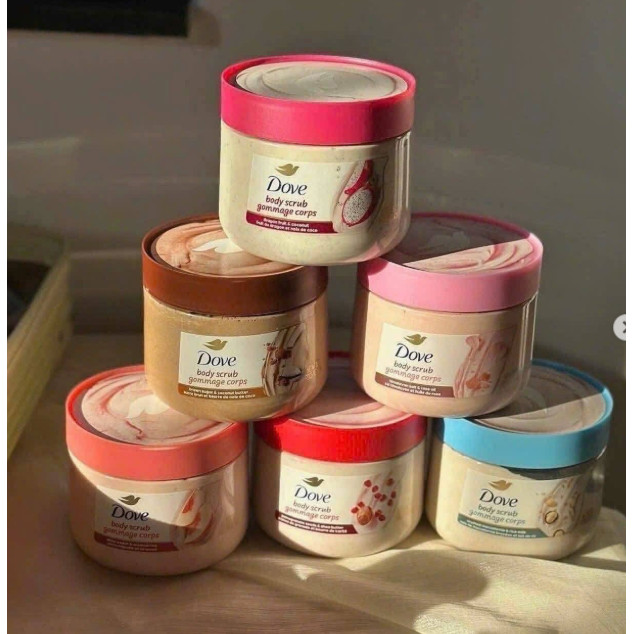 TẨY DA CHẾT DOVE 425G BẢN MỸ MẪU MỚI