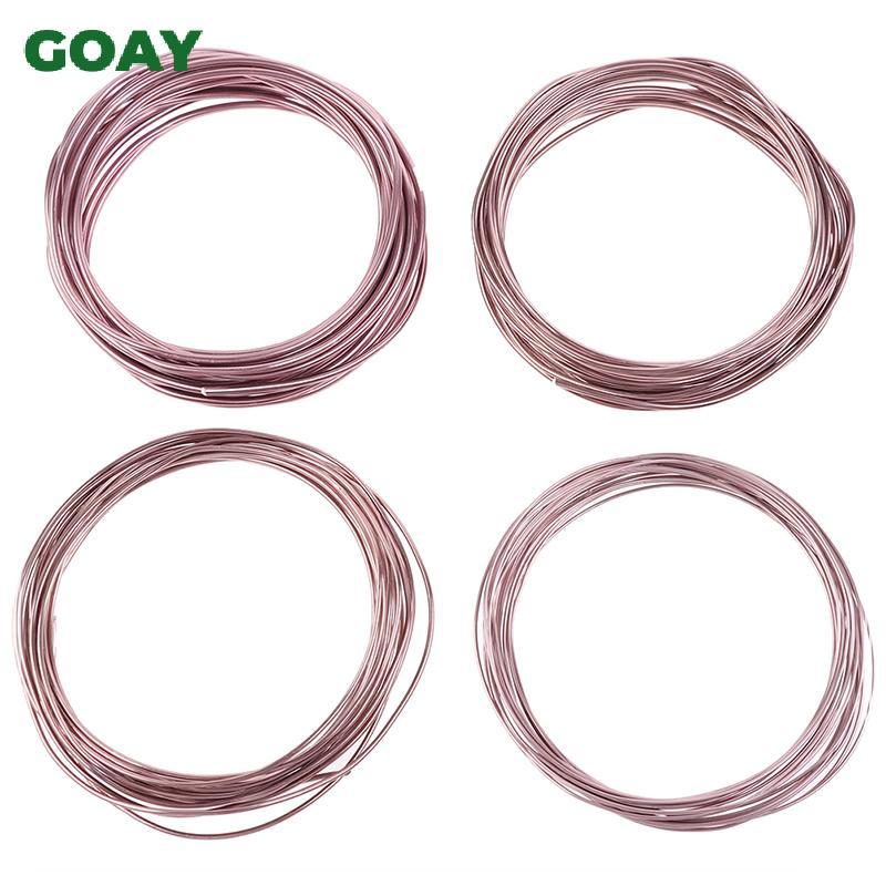 Dây đào tạo cây cảnh GOAY Nhôm Anodized Tổng cộng 16,5 Feet (Nâu) VN