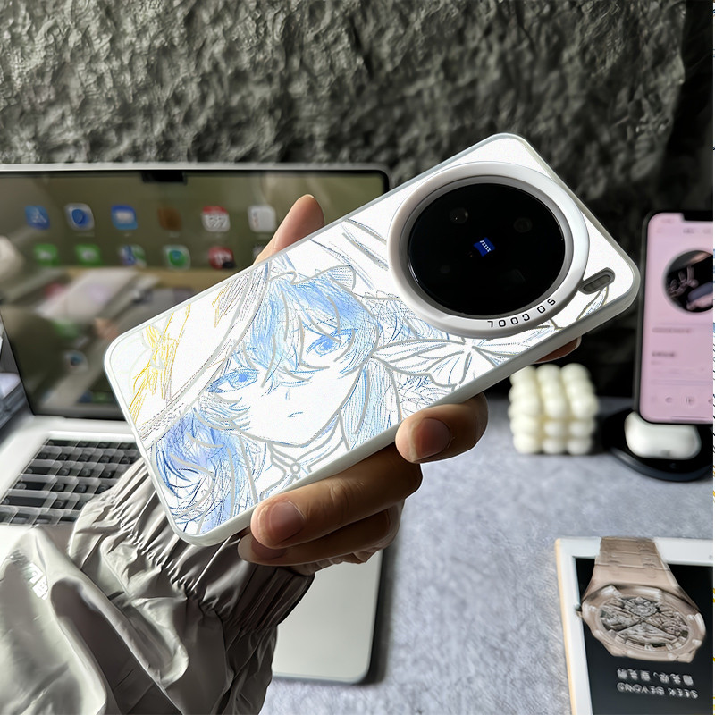 Ốp điện thoại cứng Micro Matte “The Shorekeeper ” cho Vivo X300 Ultra X300 Pro X200 Pro X100S Pro X90 V60 V50 V40 / Vỏ Vivo chống sốc