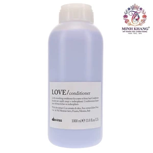 Dầu xả làm suôn mượt tóc Davines Love Smoothing Conditioner 1000ml [ MK ]