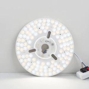 G4B1 Quạt Đèn LED Nguồn Đèn Tròn Siêu Mỏng Mô Đun 220V Thay Thế Phòng Khách Phòng Ngủ Đèn Trần Wick Đơn Sắc Ba Màu