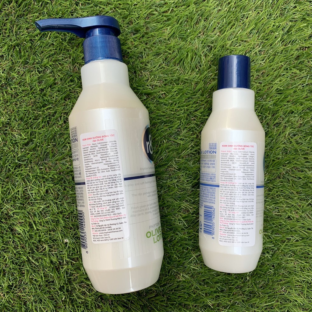 Kem dưỡng bóng tóc R&B Olive Silk Lotion 450ml [ MK ] NEW 2026