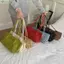 Túi Tote dệt YOLOGO, Túi đeo vai rỗng dung tích lớn bằng da PU, Rỗng ra 25x17x12cm có túi bên trong Túi xách da PU Mua sắm