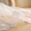 Veil cô dâu FUJIOU, Veil cưới trắng 1,5 / 3 / 5m, Veil mặt một lớp thêu dễ thương Viền vải tuyn Phụ kiện kết hôn