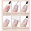 AMBU Nail Art Sequins, 12-Grid Laser Shiny Nail Glitter Flakes, Hình vuông Hình ba chiều Hình chữ nhật Hình chữ nhật Phụ kiện trang trí móng tay Làm móng tay Pháp