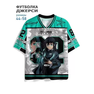 Nam Mỹ Nữ Retro Áo Thun Jersey Casual Demon Slayer Chủ Đề In Hình Thể Thao Tay Ngắn Top