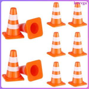 Giao Thông Nón Đồ Chơi Mini Xây Dựng Dấu Hiệu Đồ Chơi Nhựa Cân Cam Đào Tạo Đường Kevga
