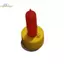 HL 10 Chiếc Dê Mềm Núm Vú Thú Cưng Silicone Đặc Biệt Cho Bé Miệng Sữa Động Vật Nhỏ Thịt Cừu Bình Sữa Cừu Coke Chai Núm Vú Đỏ LMWU