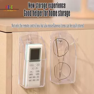HL Acrylic Điều Khiển Từ Xa Giá Đỡ Treo Tường Điều Khiển Hộp Bảo Quản Điều Hòa Không Khí Từ Xa Tổ Chức LMWU
