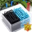 30 / 150 Chiếc Uốn Cong Mũi Tên Nhỏ Giọt Đồng Phục Ống Chậm Tưới Cây Khớp Nối Nhà Kính Vườn Tự Động Nhỏ Giọt Đầu Mũi Tên Tưới Cung Cấp