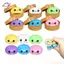 HFTOY Thư giãn bong bóng Fidget Toy Bóp Bun Bao gồm giỏ hấp để giảm căng thẳng ngay lập tức ~