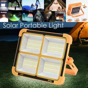 AIHOM 5 màu Đèn năng lượng mặt trời khẩn cấp có thể điều chỉnh IP68 Đèn LED năng lượng mặt trời chống nước có bảng điều khiển,