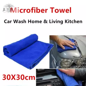 Khăn sợi nhỏ 30x30CM để làm sạch chuyên nghiệp để sử dụng tại nhà và ô tô