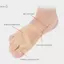 Có thể điều chỉnh Hallux Valgus Tay áo Spacer Separator Toe Corrector Vải Bunion Corrector Thể thao thoáng khí Bunion Sos Chạy bộ