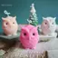 GCDHome Cú Nến Khuôn Silicon Làm Nến DIY Handmade Khuôn Thạch Cao Sáp Khuôn HOT