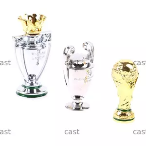 Cúp giải thưởng CAST Mini, Thủ công mỹ nghệ Châu Âu thi đấu bóng đá lưu niệm, Chất lượng cao Giải thưởng cầu thủ xuất sắc Trang trí nội thất Liên đoàn bóng đá Cúp mẫu người hâm mộ Quà tặng
