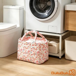 Túi đựng đồ có thể gập lại Thùng đựng đồ in hoa độc đáo và thùng đựng đồ giặt cho phòng tắm Phòng ngủ Phòng trẻ em Sử dụng trong phòng