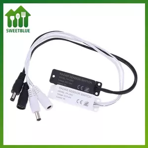 SWEET DC 5-24V 5.8G Lò Vi Sóng Radar Cảm Biến Bộ Điều Khiển Công Tắc Cảm Ứng Cơ Thể Con Người Cho Đèn LED RGB Đơn Sắc Thanh Ánh Sáng n