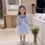 Bé gái (90-150) Bạch Tuyết / Elsa / Kt / Suit Cardigan + Váy biểu diễn Váy gạc