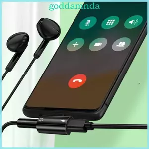 Bộ chuyển đổi tai nghe và bộ sạc USB C sang 3 5mm Bộ sạc USB C có sạc nhanh PD60W Cổng âm thanh 3 5mm cho Smartph