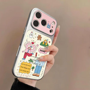 Ốp lưng iPhone14/15plus họa tiết cô gái xinh, vỏ mềm bảo vệ giá rẻ giao hàng miễn phí