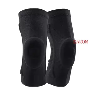 Tay áo đầu gối DARON, Bộ ổn định bên hông Hỗ trợ đầu gối Nẹp đầu gối, Leo núi bằng silicon Lò xo thể thao An toàn Miếng đệm đầu gối đàn hồi Bóng chuyền bóng rổ