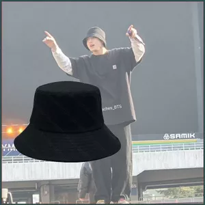 SQ Kpop BTS BT21 Jeon Jung Kook Nón Người Cá Mũ Dành Cho Nữ Ngoài Trời Sunhat Tất Cả Trận Đấu Du Lịch Chắc Chắn Colo