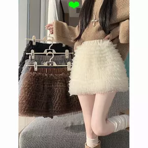 Hàng sẵn có Váy công chúa Váy lưới eo cao Ôm hơn Váy bánh phong cách múa ba lê Váy phồng