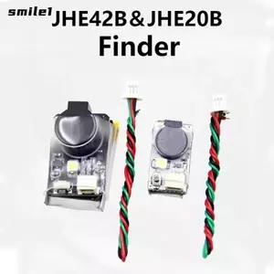 Công cụ tìm kiếm SMILE, Bộ theo dõi còi chống thất lạc Mini, Nâng cấp đèn LED siêu lớn 110dB 5V Báo động còi cho RC FPV
