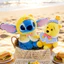 YT4 Winnie the Pooh Stitch Plushie Gà Dễ Thương Sang Trọng Hoạt Hình Cotton Đồng Hành Búp Bê Gối Mềm