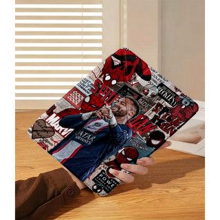 Ốp Lưng Neymar Cho iPad Air 4/5/6/7/8 A16 Pro 11 12.9 Y-fold Spider-Man Cho iPad Gen 12 11 10 9 8 7 6 5 M5