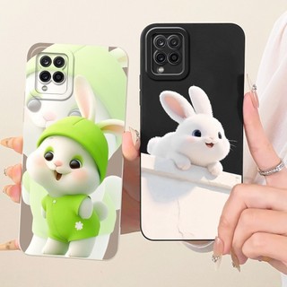 Ốp Lưng Cho Samsung Galaxy A22 M22 M32 4G Ốp lưng SM-A225F M225 M325F Thiết Kế Mới Ống Kính Máy Ảnh Bảo Vệ Mặt Sau Silicon Mềm