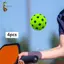 4 Bóng Pickleball Im Lặng Cung Cấp Tiếng Ồn Thấp Mềm Tăng Cường Phản Ứng Thời Gian Di Động Dưa Bóng Cho Người Mới Bắt Đầu Thể Thao Ngoài Trời