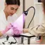 Đèn móng tay Led DWEL UV, Công tắc bàn đạp chân Máy sấy móng đầu có thể điều chỉnh, Đèn sấy móng tay chuyên nghiệp 5W / 3W Nail Salon