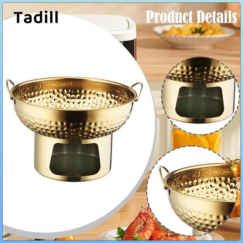 Thái Tom Lẩu Inox Fondaue Nồi Búa Nhìn Mini Steamboat Hearty Stew Hộp Đựng Và Hương Vị Trung Tính Cho Các Bữa Tiệc Gia Đình