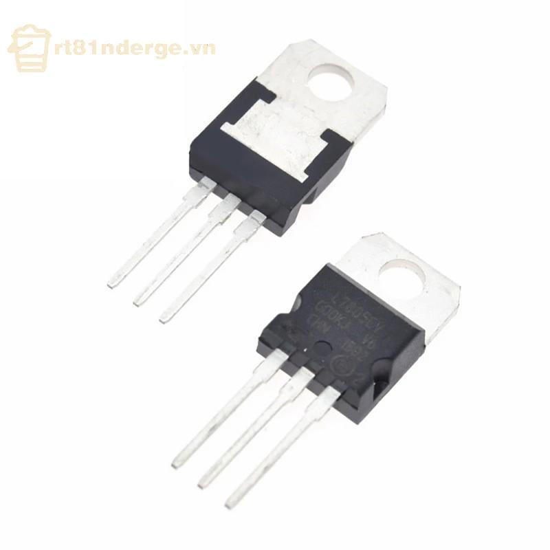 Ge 10 chiếc L7805CV L7805 7805 Bộ điều chỉnh điện áp IC 5V 1.5A TO-220 sản xuất tại Trung Quốc n