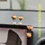Little Bee Spring Swinging Car Đồ trang trí nội thất ô tô dễ thương Vị trí làm việc Máy tính để bàn Đồ trang trí sáng tạo 26.3.22