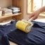 Mới Thú Cưng Đảo Ngược Cuộn Lint Con Lăn Ngược Băng Hộ Gia Đình Tóc Mảnh Vỡ Tẩy Giường Làm Sạch Dính Lint Dụng Cụ