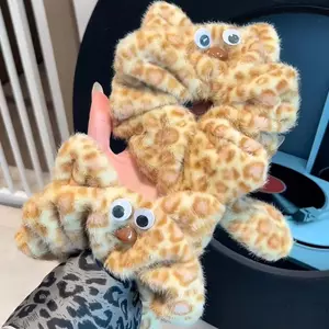 Dễ Thương Sang Trọng Mèo Con Dây Buộc Tóc Hoạt Hình Ngọt Ngào Đuôi Mèo Scrunchies Dây Tóc Mặt Sau Đầu Băng Đô Phụ Kiện Tóc saixit2vn