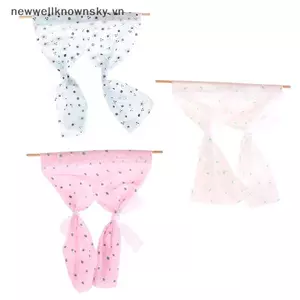 MỚI 1: 12 Nhà Búp Bê Thu Nhỏ Hoa Cúc Rèm Ren Rèm Nhà Nội Thất Mô Hình Trang Trí Đồ Chơi Nhà Búp Bê Phụ Kiện SKY