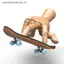 MỚI Ngón Tay SkateBoard Gỗ Ngón Tay Đồ Chơi Chuyên Nghiệp Stents Ngón Tay Skate Set SKY
