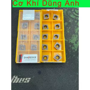 Chip tiện C09 R0.4 hãng MITSUBISHI NHẬT BẢN tiện thép inox ngon