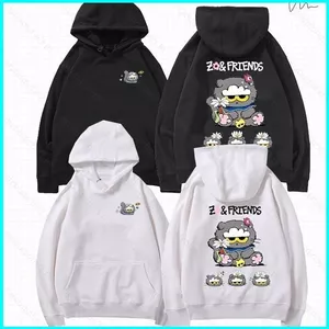 SY3 G-DRAGON GD ZOA FRIENDS người hâm mộ quà tặng Áo Hoodie Anime Áo Unisex Dài Tay Top YS3