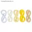 MỚI 120 Cái / bộ Bộ Dải Giấy 5 Mm 53cm Giấy Thủ Công DIY Quilling Dụng Cụ SKY