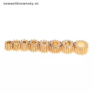 MỚI 0.5M Modulus 8T 9T 10T 11T 12T 14T 15T 16T Răng Đồng Truyền Gear Cho Trục Truyền Bánh Răng Phù Hợp Với 1.98MM 2.3mm 3.17MM 3MM 5MM Trục SKY