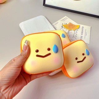 Đồ chơi lắc bánh mì nướng trứng chiên, Đồ chơi bánh mì bóp tăng chậm, Đồ chơi thần tài thư giãn tay giảm căng thẳng cho trẻ em Người lớn
