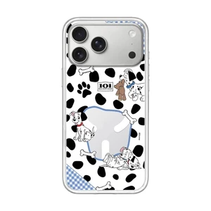 Ốp Điện Thoại Chống Vân Tay Dalmatian Từ Tính Cho iPhone 17 Pro Max16 15 14 Pro Max Cứng Dễ Thương Trong Suốt Bảo Vệ Vỏ