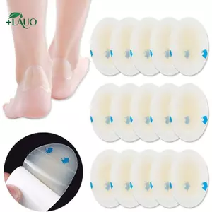 Springevenstar 10 / 12 Cái Keo Hydrocolloid Gel Vỉ Thạch Cao Gót Chống Mài Mòn Gót Chân Miếng Dán Thạch Cao Dụng Cụ Chăm Sóc Bàn Chân Springevenstar